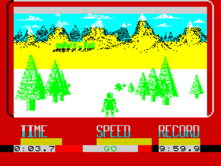 Winter Olympiad '88 [+3 Disk] screenshot 3 for ZX Spectrum